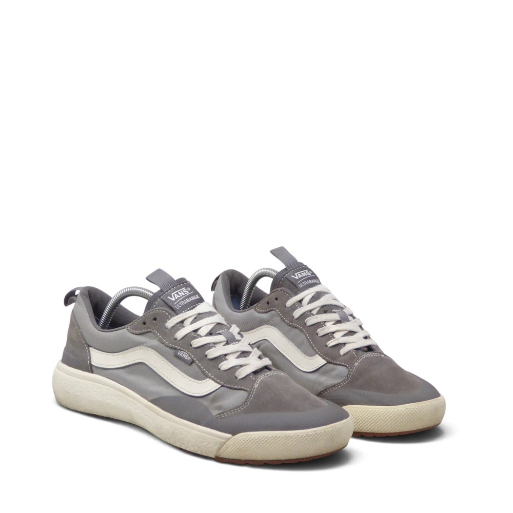 Vans Mens UltraRange EXO SE Pewter Sneakers Gray Suede Mesh Size 10.5